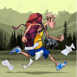 Adventure Awaits: Dynamic Hiker