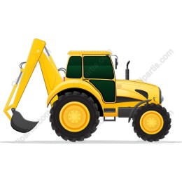 Yellow Excavator