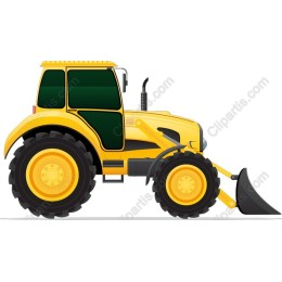 Yellow Tractor