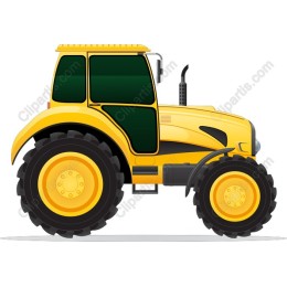 Yellow Tractor
