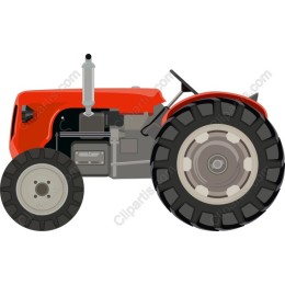 Classic Red Tractor