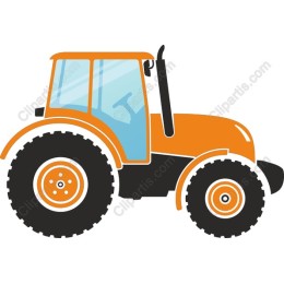 Orange Tractor