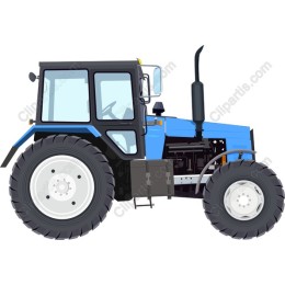 Classic Blue Tractor