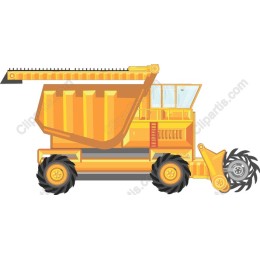 Modern Combine Harvester