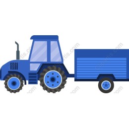 Blue Tractor