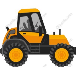 Modern Wheeled Tractor