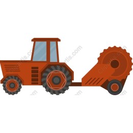 Classic Farming Tractor