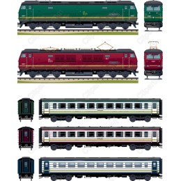 Vintage Train Bundle