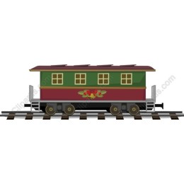 Holiday Train Car