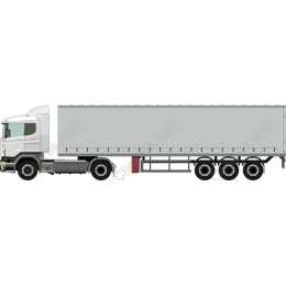 Modern Delivery Truck