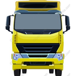 Vibrant Yellow Truck
