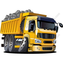 Yellow Dump Truck