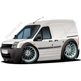 Sleek Modern Delivery Van