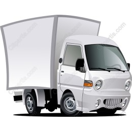 White Delivery Truck