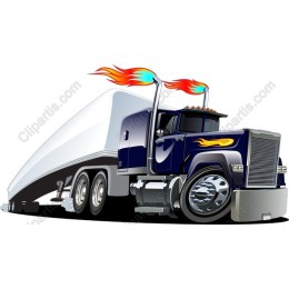 Flaming Truck