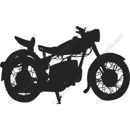 Classic Motorcycle Image