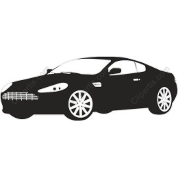 Sleek Black Car