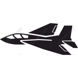 Sleek Fighter Jet