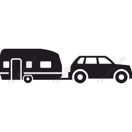 Car Towing Trailer