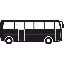 Minimalist Black Bus