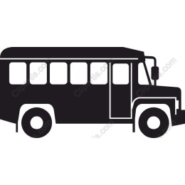 Classic Black Bus