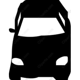 Modern Black Car