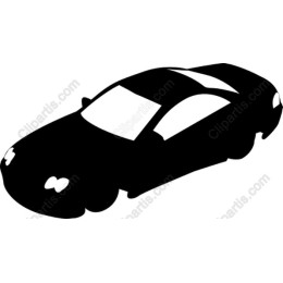 Sleek Black Sports Car