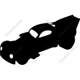 Sleek Racing Car