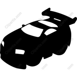 Sleek Racing Car