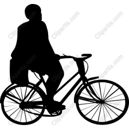 Stylish Bicycle Rider