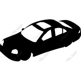 Sleek Black Car