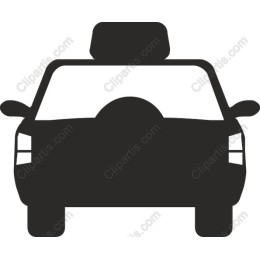 Minimalist Taxi Cab
