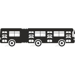 Stylized Urban Bus