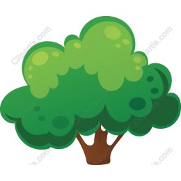 Vibrant Green Tree