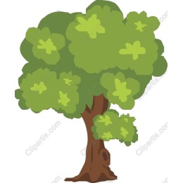 Vibrant Green Tree