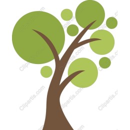 Stylized Green Tree