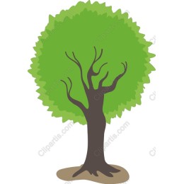 Stylized Green Tree