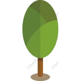 Stylized Green Tree