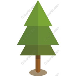 Geometric Evergreen Tree