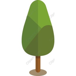 Stylized Green Tree
