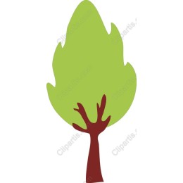 Stylized Green Tree