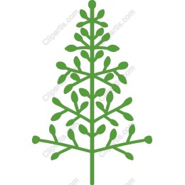 Stylized Green Tree