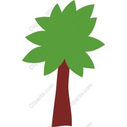 Vibrant Palm Tree