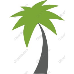 Stylized Palm Tree