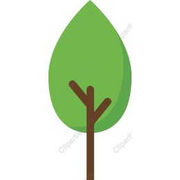 Stylized Green Tree