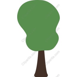 Stylized Green Tree