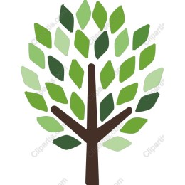 Stylized Green Tree