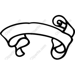 Elegant Decorative Ribbon Banner