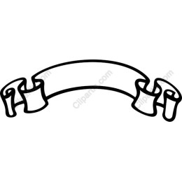 Elegant Black Outline Banner