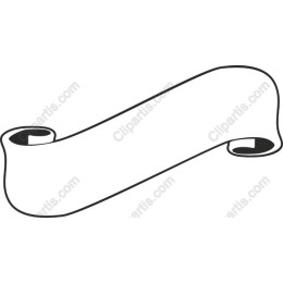 Elegant Blank Ribbon Banner